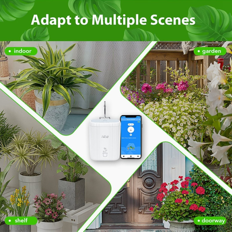 WiFi Smart Automatic Plant Watering System Timer Remote Control Auto Irrigation