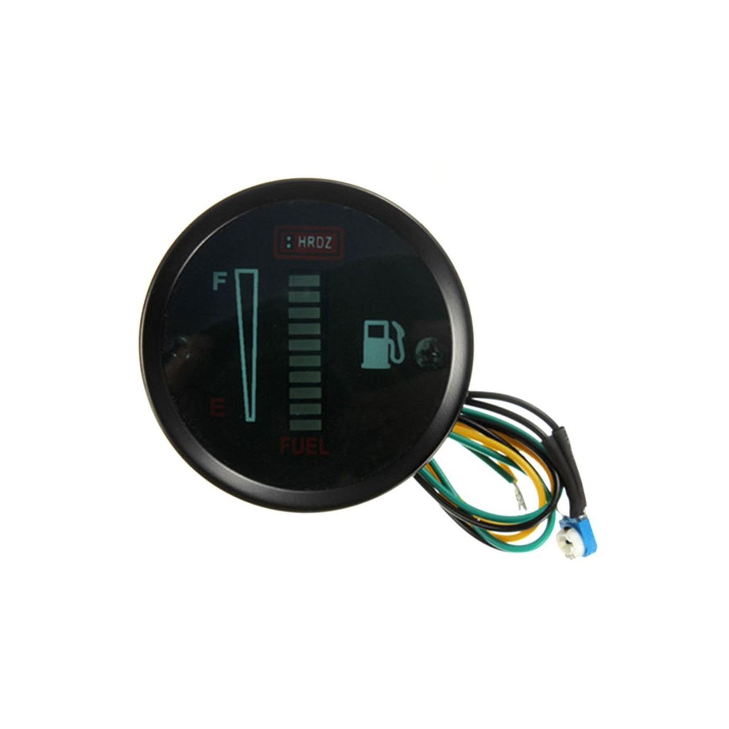 Motorcycle Modified Fuel Meter 52MM 12V DC Universal LED Display Gauge