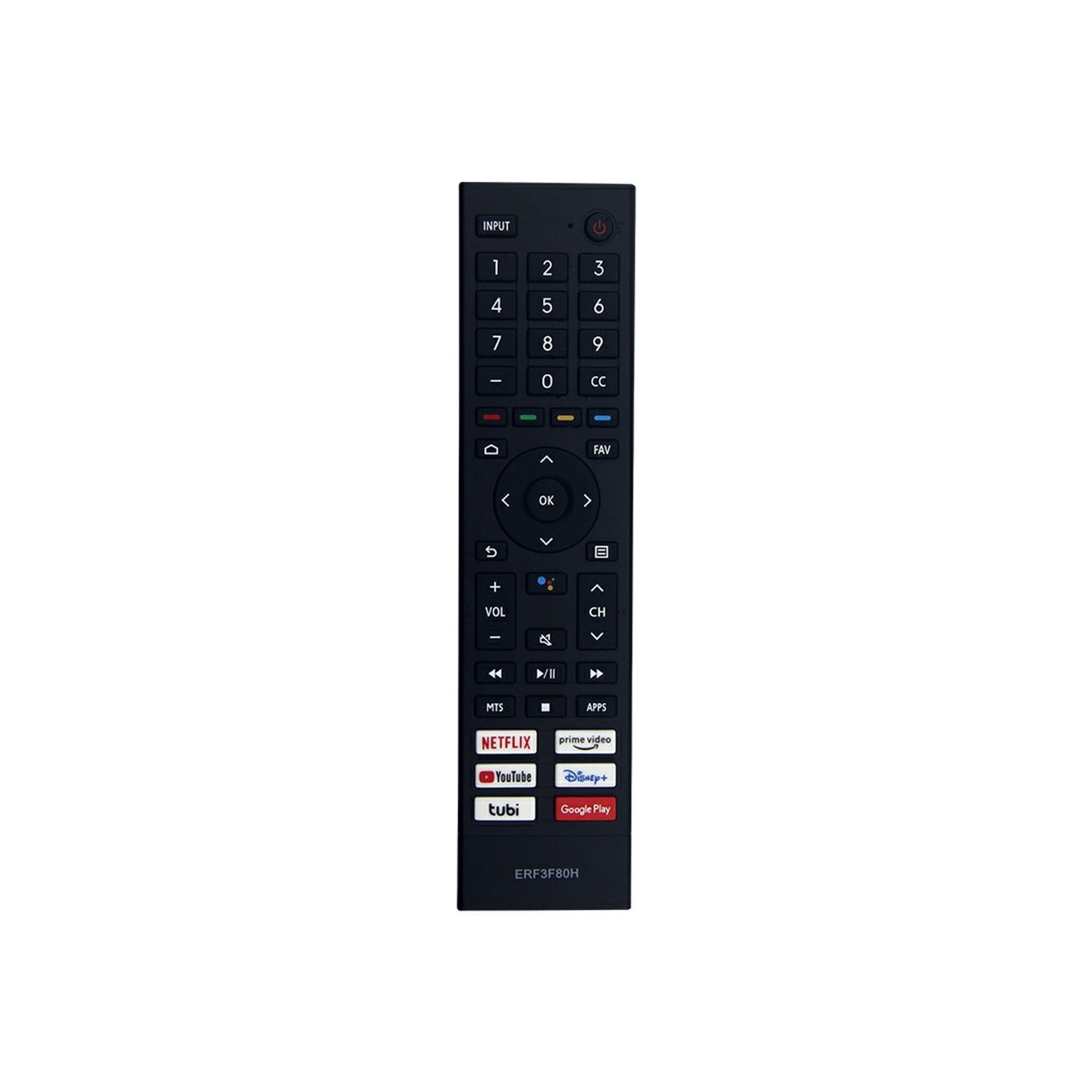 Remote Control Replacement ERF3F80H For Hisense TV (Does not support voice function)