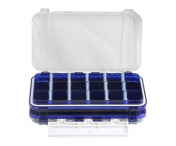 17,5x10,5x4cm förvaringslåda för fiskedrag fiske krok bete Dubbelsidig