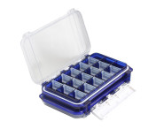 17,5x10,5x4cm förvaringslåda för fiskedrag fiske krok bete Dubbelsidig