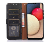 KHAZNEH Plånboksfodral till Samsung Galaxy S24 FE - Svart/Röd