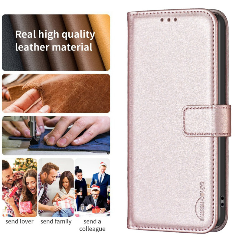 Til Samsung Galaxy A57 5G BINFEN COLOR lommebokdeksel