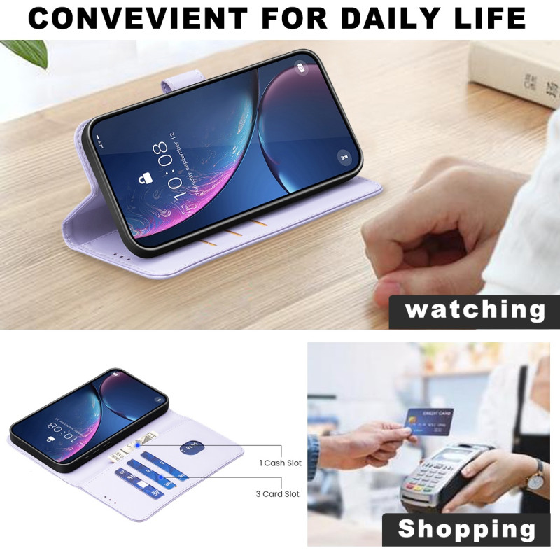 Til Samsung Galaxy A57 5G BINFEN COLOR lommebokdeksel