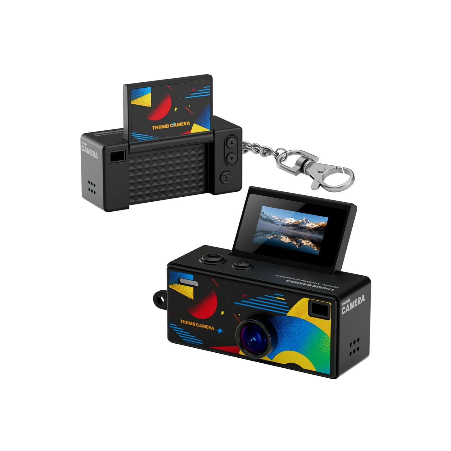 Camera Digital Camera 0.96 Inch Mini Camera 1080P HD Camcorder Flashlight