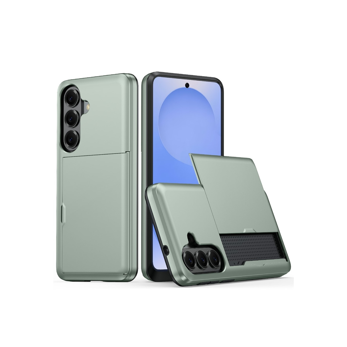 Samsung Galaxy A57 5G puhelinkotelo korttipaikalla
