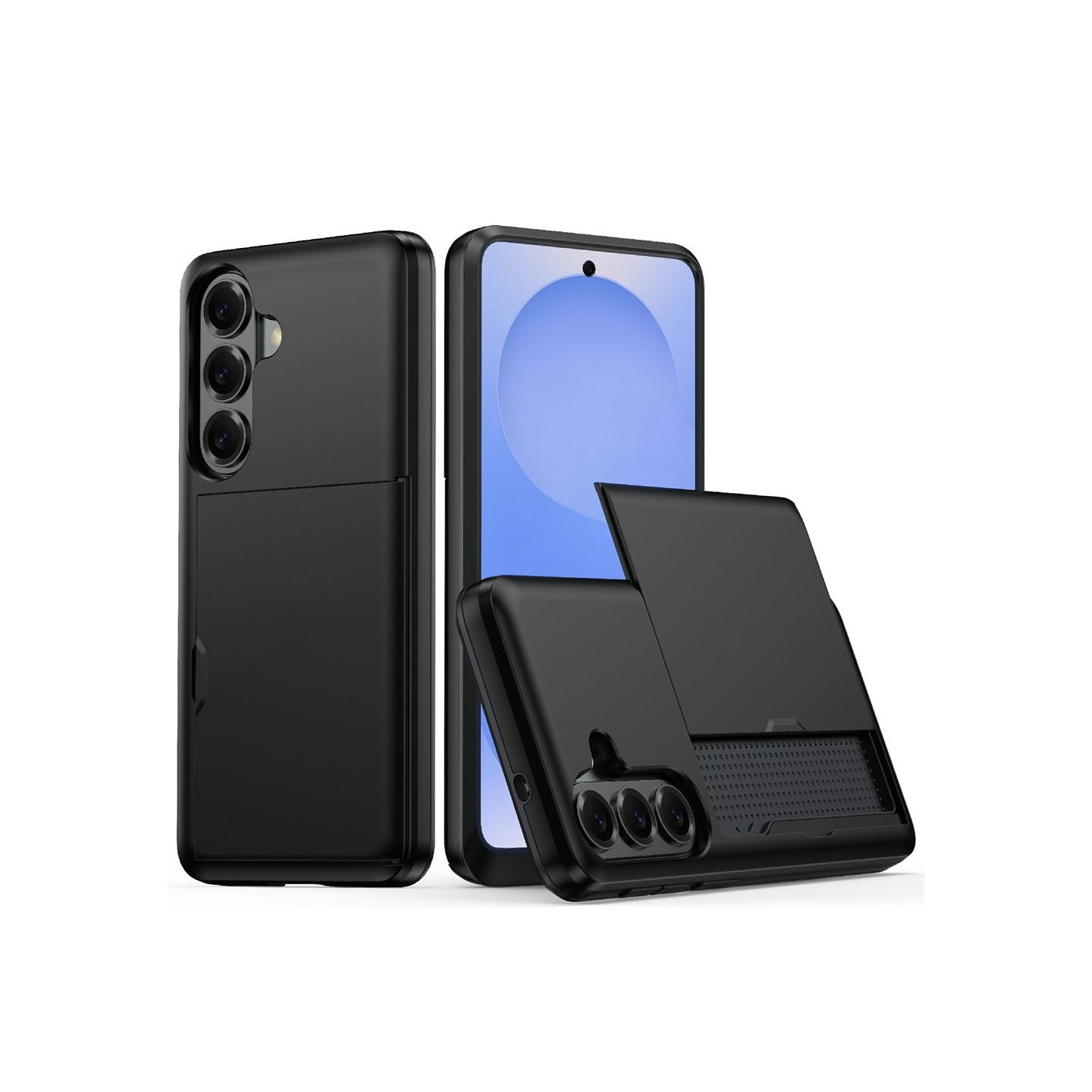 Samsung Galaxy A57 5G puhelinkotelo korttipaikalla