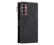 ESEBLE Star Series För Samsung Galaxy S24 FE Fodral med Dragkedjeficka - Svart