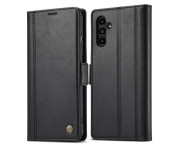 LC.IMEEKE Wallet Case Fodral till Samsung Galaxy S24 FE - Svart
