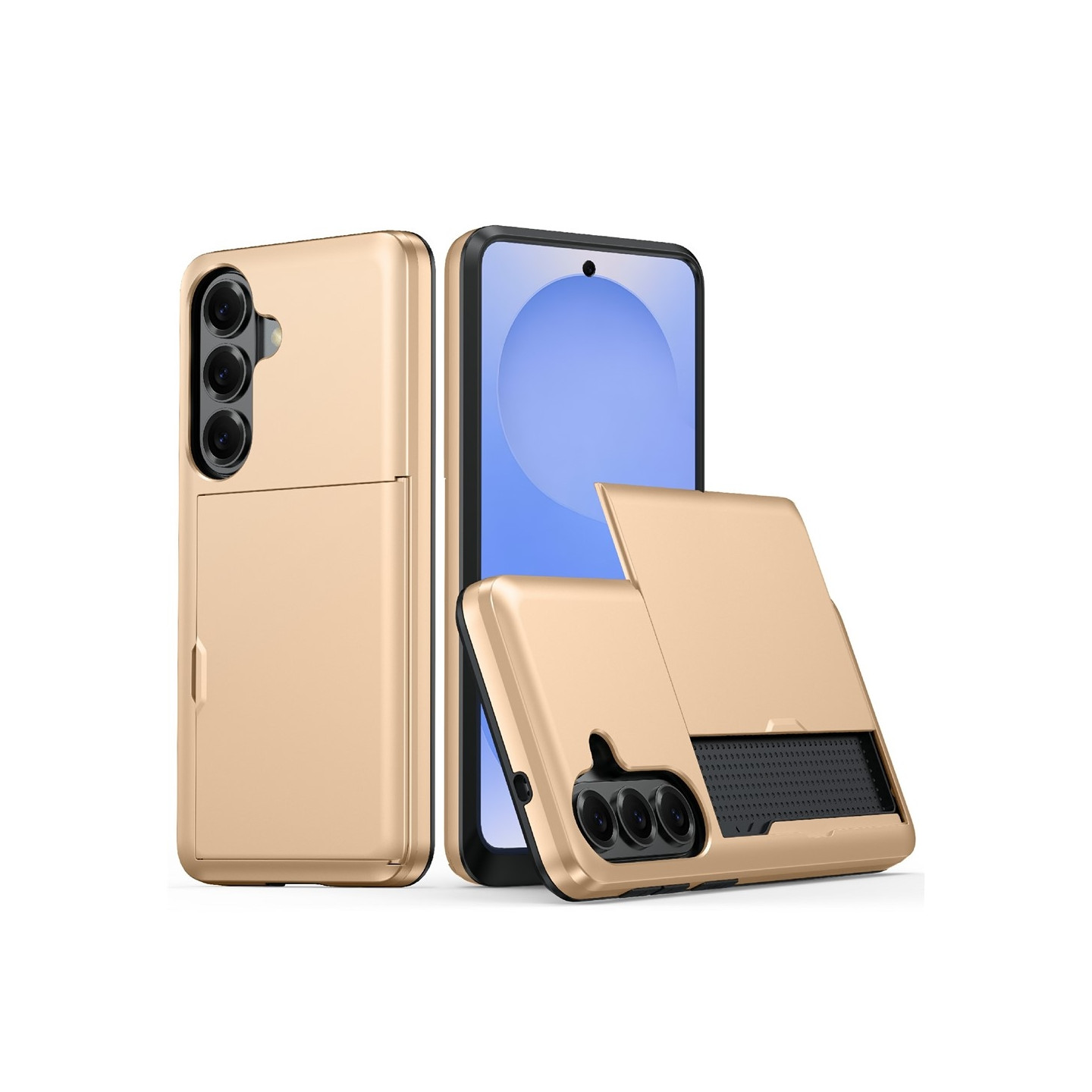 Samsung Galaxy A57 5G puhelinkotelo korttipaikalla