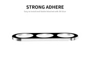 ENKAY 2 st för Samsung Galaxy S24 FE Kameralinsskydd Härdat Glas - Svart