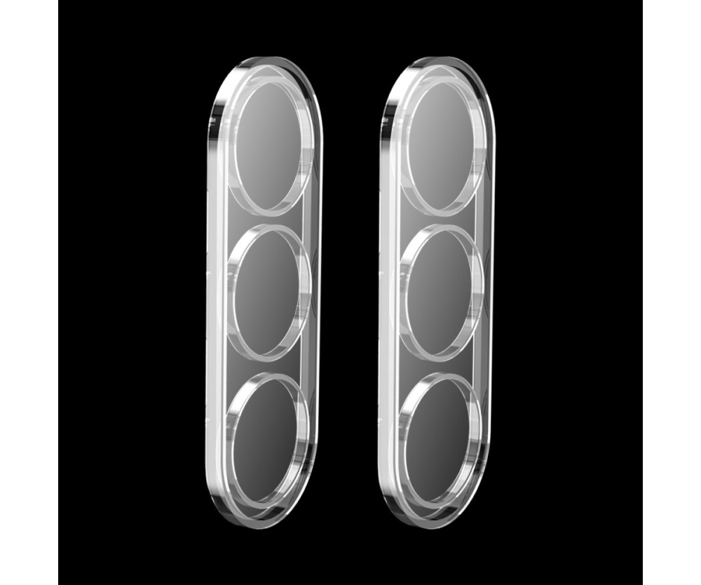 ENKAY 2 st för Samsung Galaxy S24 FE Kameralinsskydd Härdat Glas - Transparent
