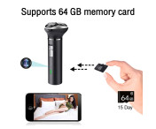 Rakapparat inbyggd HD 1080P Rörelsedetektering WiFi-kamera med 64 GB minneskort