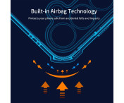 XUNDD TPU Hybrid Skal Fodral till Samsung Galaxy S24 FE - Svart