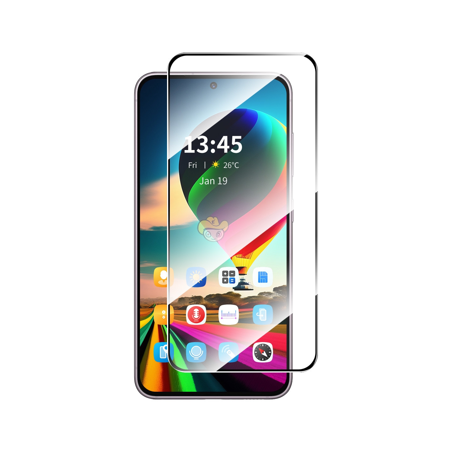 Samsung Galaxy A57 5G ENKAY HAT PRINCE näytönsuoja silikaattilasi