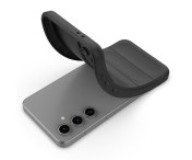 Till Samsung Galaxy S24 FE Mjukt TPU Stöttåligt Telefonfodral - Svart