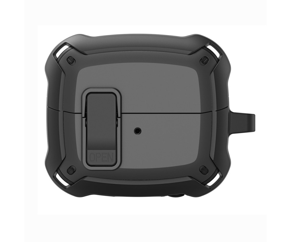 DUX DUCIS för Samsung Galaxy Buds3 Pro Buds3 Fodral Skal med krok - Svart