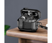 DUX DUCIS för Samsung Galaxy Buds3 Pro Buds3 Fodral Skal med krok - Vit