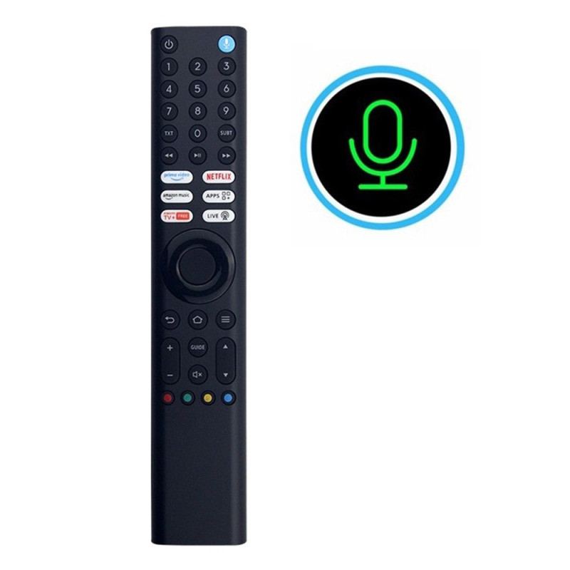 Udskiftning af fjernbetjening til 163K1K1000096A Xiaomi TV-stemmefunktion