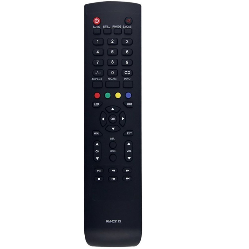 Remote Control Replacement for RM-C3113 For JVC TV