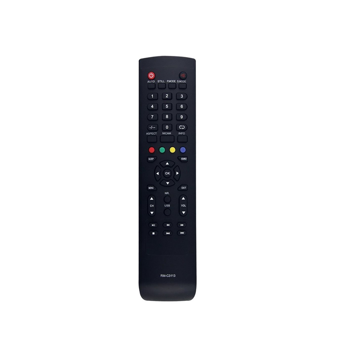 Remote Control Replacement for RM-C3113 For JVC TV