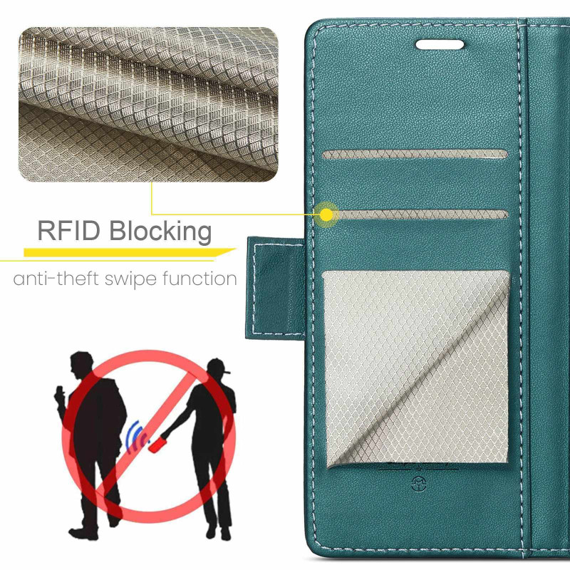 CASEME Lommebok-deksel Samsung Galaxy S26 Ultra - Grønn