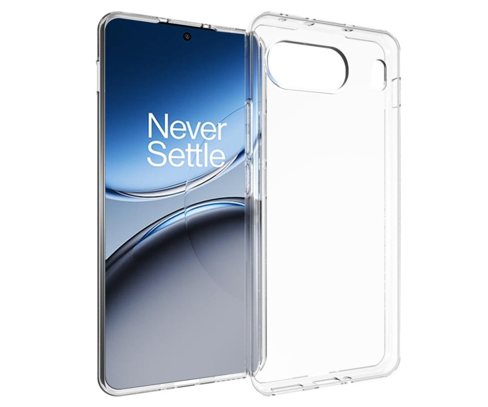 För OnePlus Nord 4 Fodral TPU Reptålig Genomskinlig skal