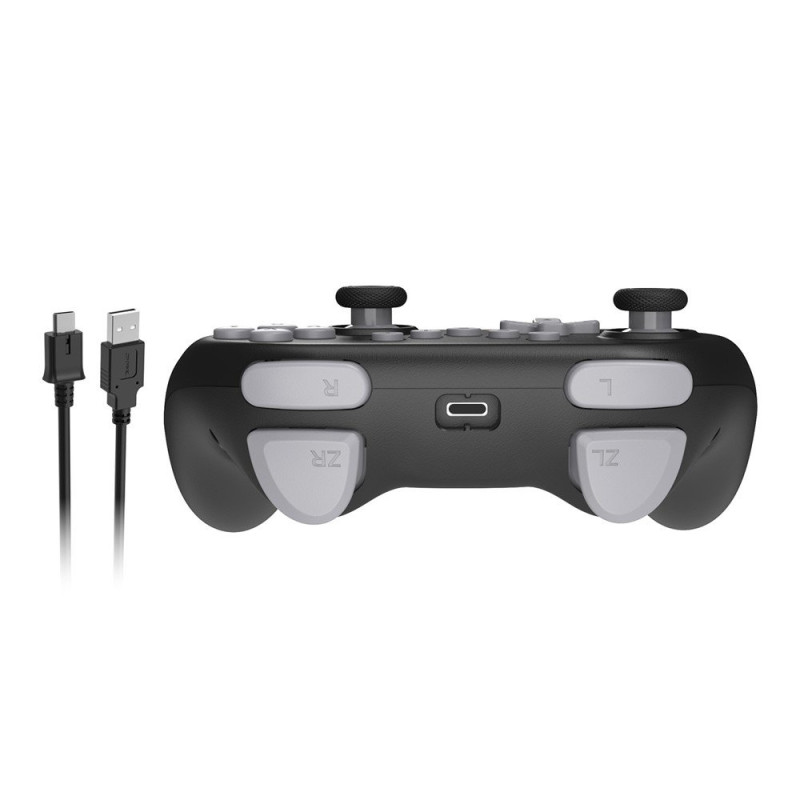 Trådløs Bluetooth-controller til Nintendo Switch 1+2+OLED Vibration Sort/orange