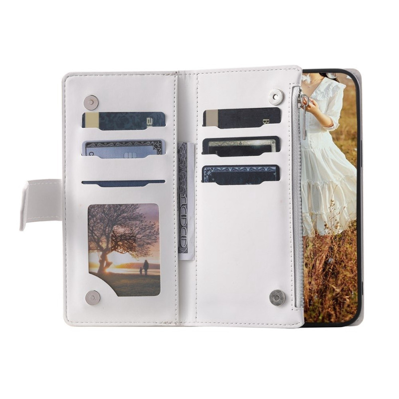 For Samsung Galaxy S26+ 5G Zipper Wallet Case Rhombus Phone Cover