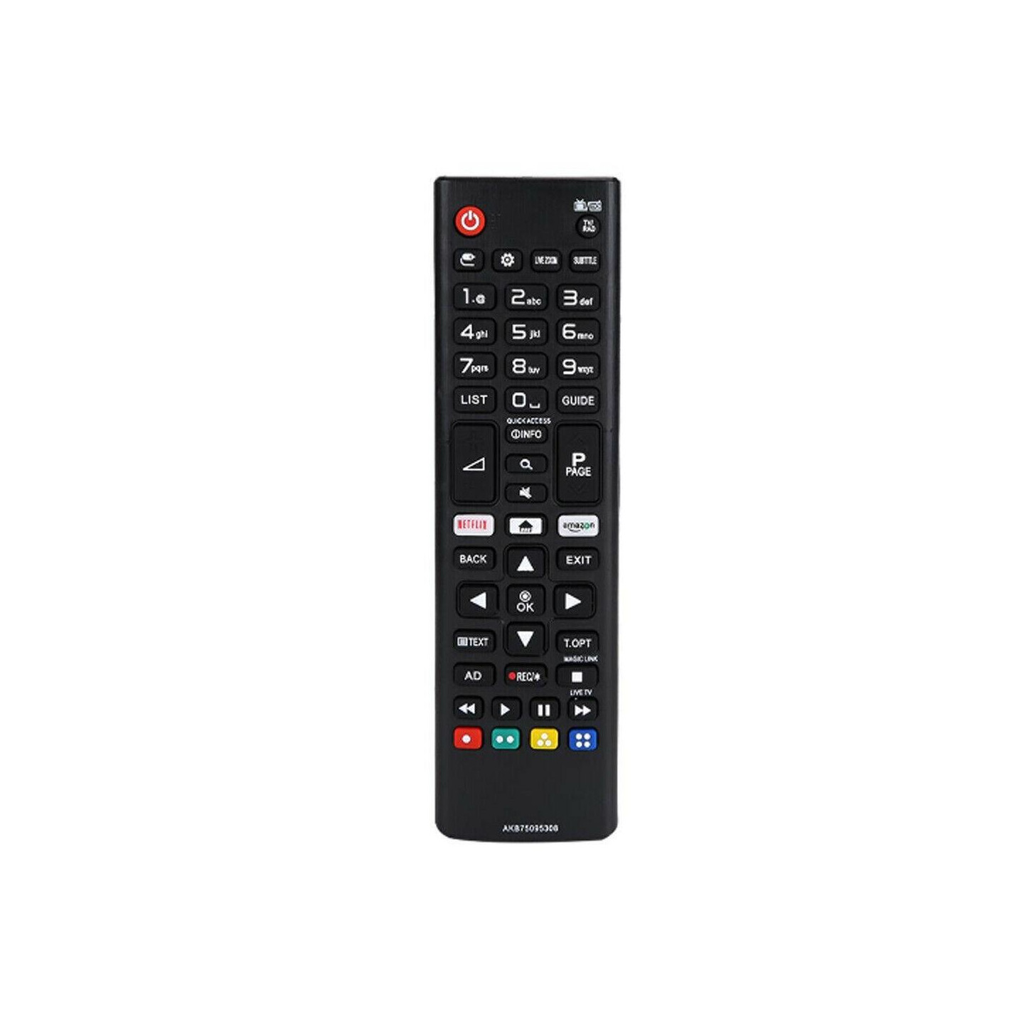 AKB75095308 TV Remote Control Replacement for LG Smart TV