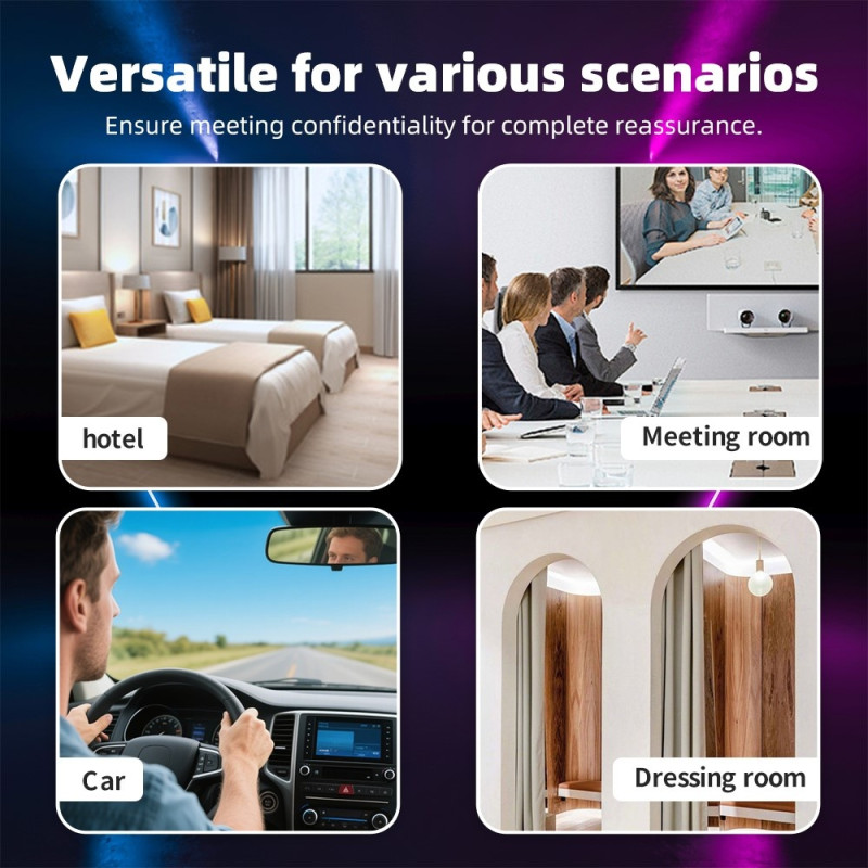 Hidden camera and bug detector with GPS signal and magnetic field detection