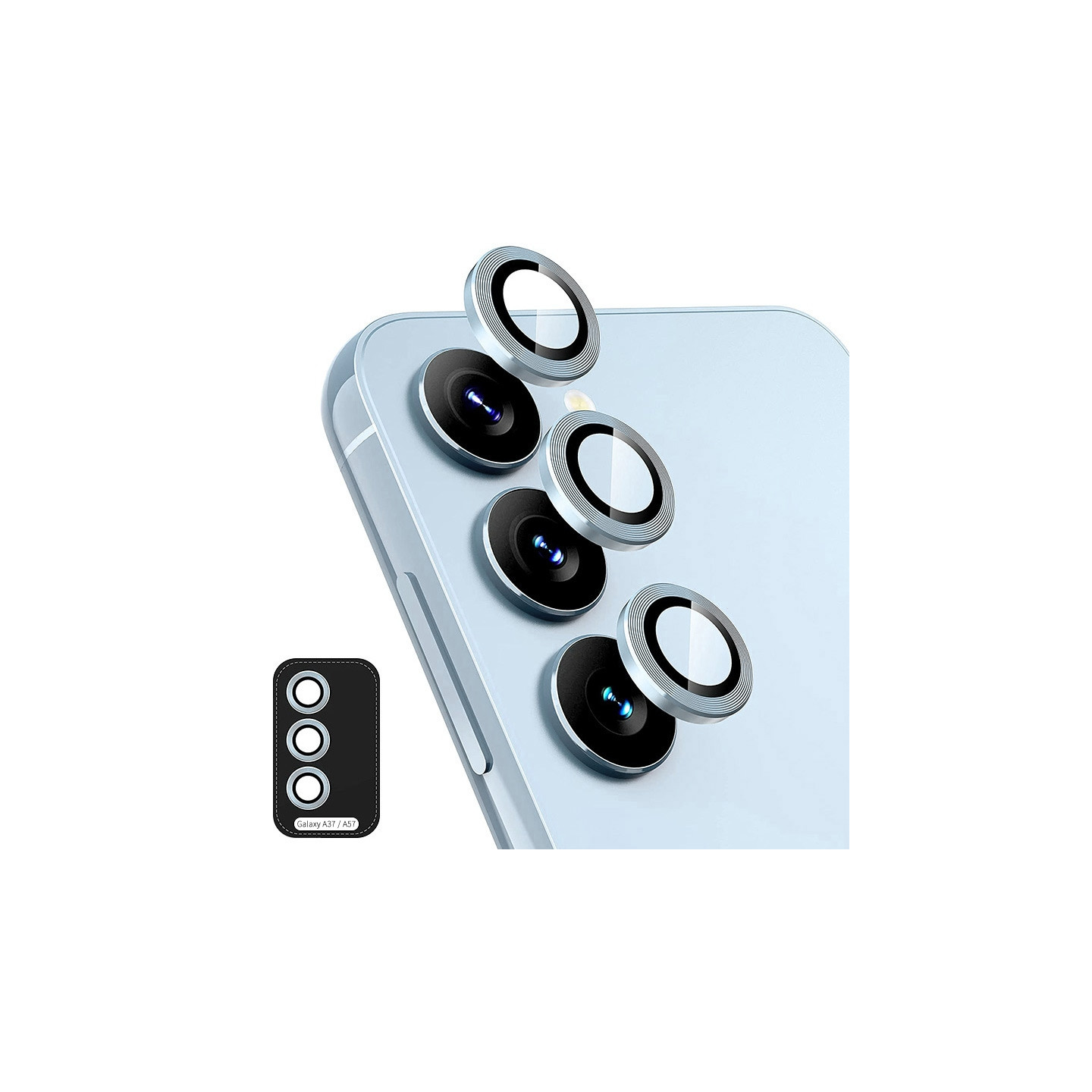 Till Samsung Galaxy A57 5G / A37 5G kameralinsskydd