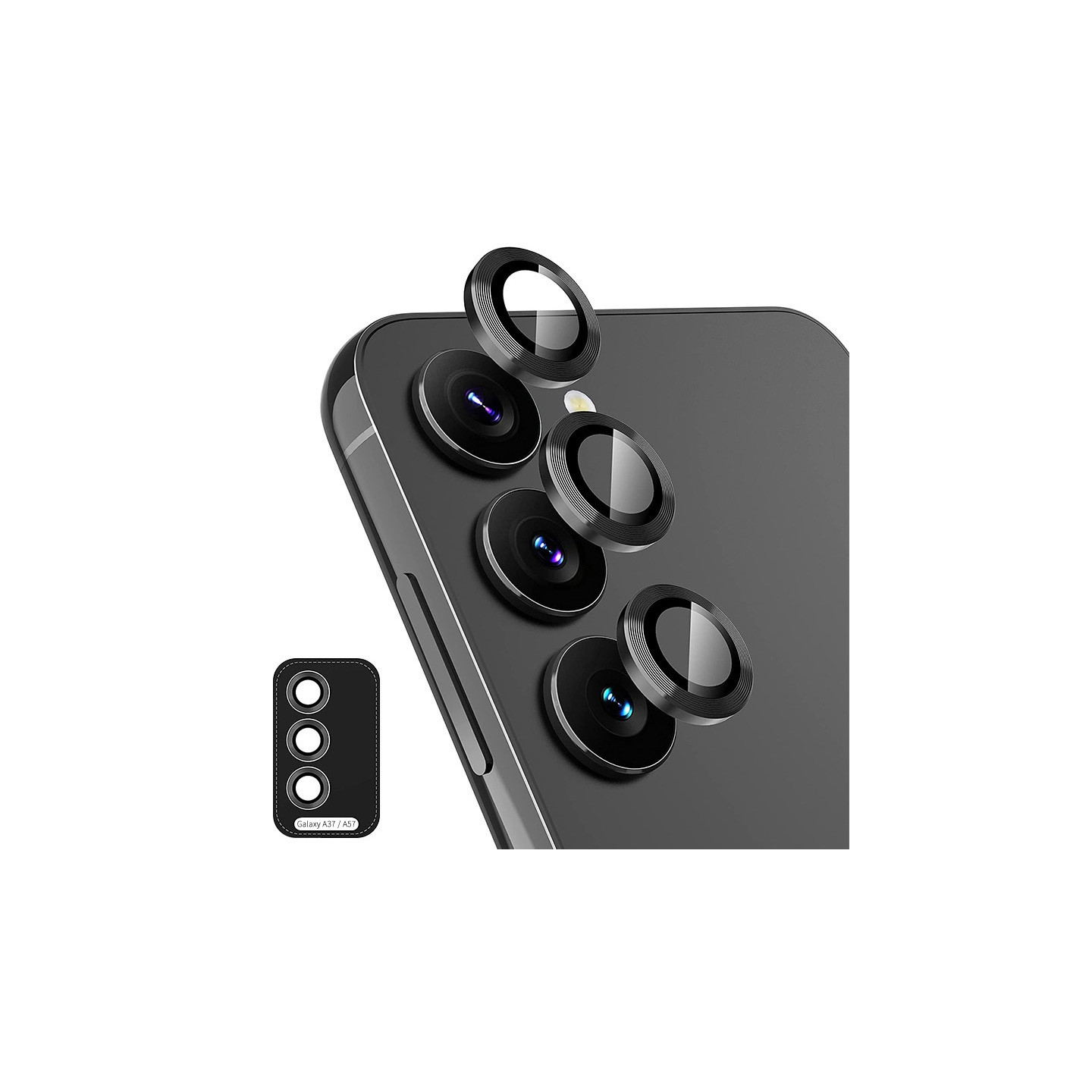 Til Samsung Galaxy A57 5G / A37 5G kameralinsebeskytter