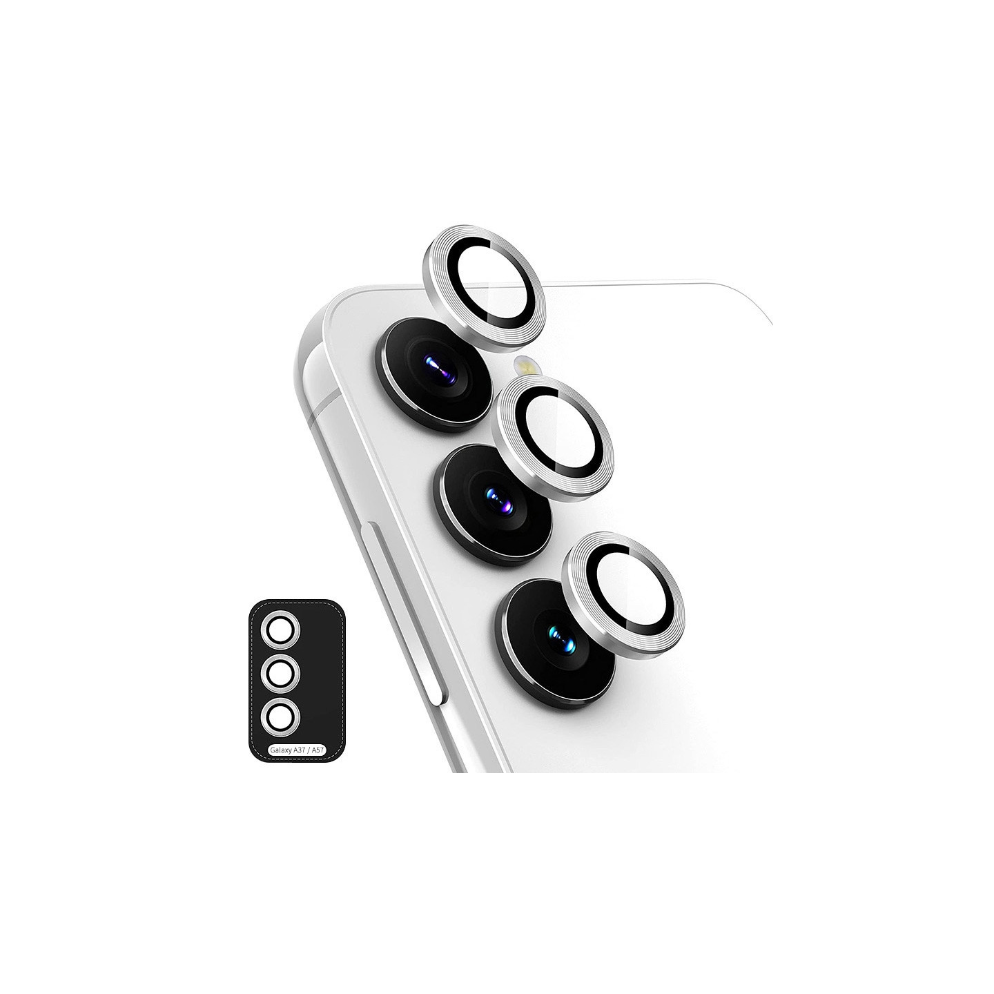 Till Samsung Galaxy A57 5G / A37 5G kameralinsskydd
