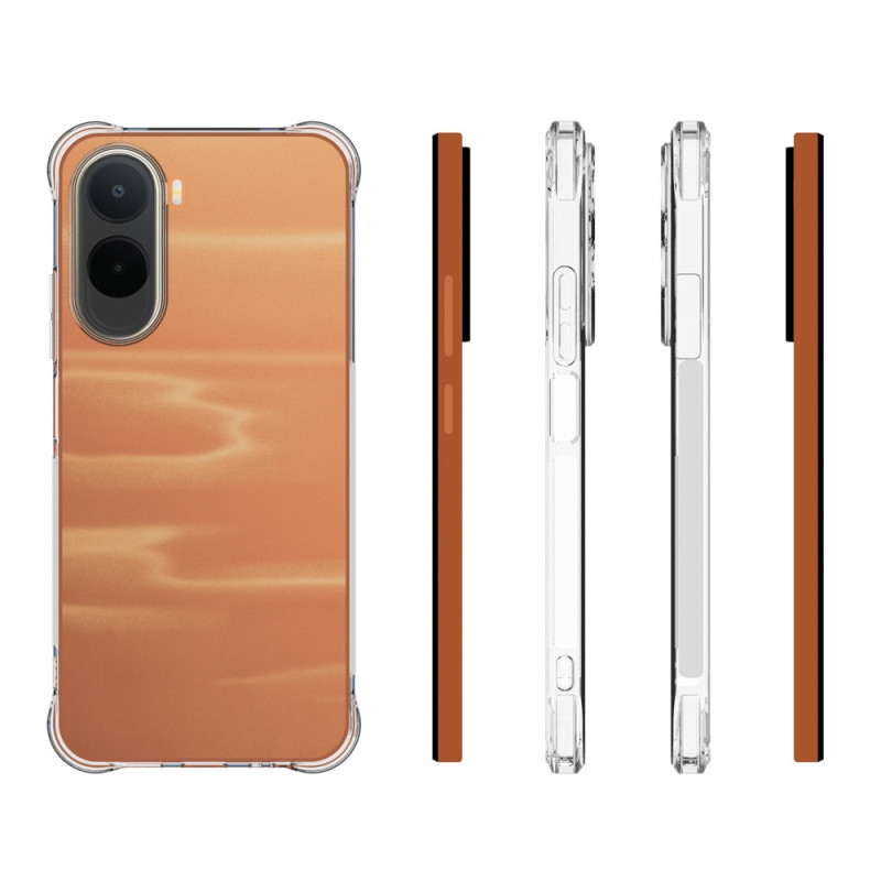 WANLONFENG Puhelinkotelo karkaistulla lasisuojalla Xiaomi Redmi A7 Pro 4G