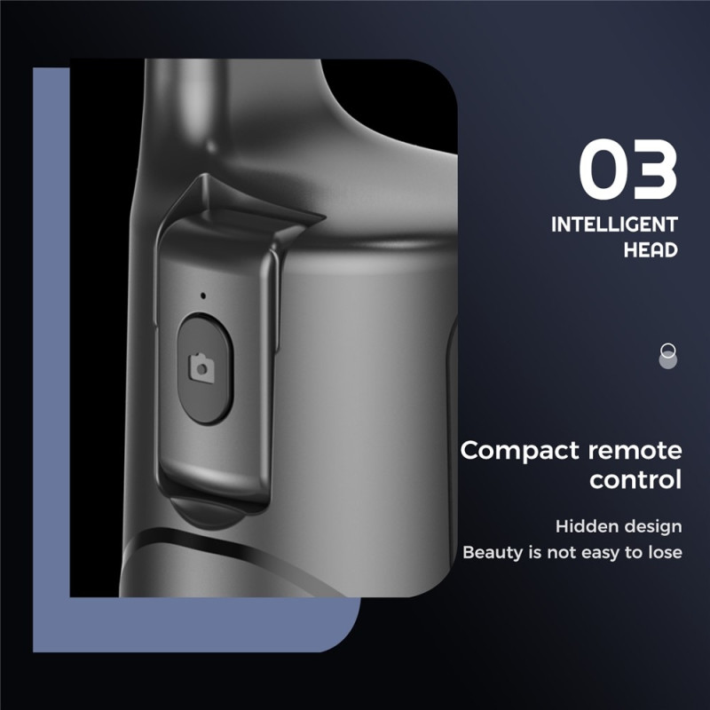 Gesture-controlled AI Intelligent Auto Tracking Phone Gimbal Bluetooth Remote Control