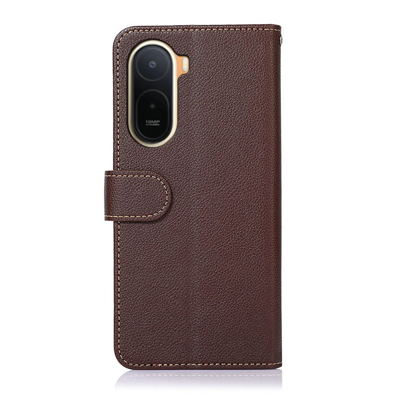KHAZNEH Phone Wallet Case For Xiaomi Poco C85x 5G / Redmi A7 Pro 4G / Redmi A7 Pro 5G