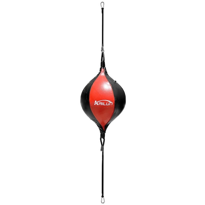 KRILUN Boxing Ball Speed ​​Punching Bag PU Leather MMA Muay Thai Training Bag with Pump