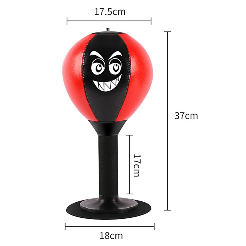 AIBEIJIAN Boxing Ball Boxing Stress Relief Boxing Ball - Black + Red