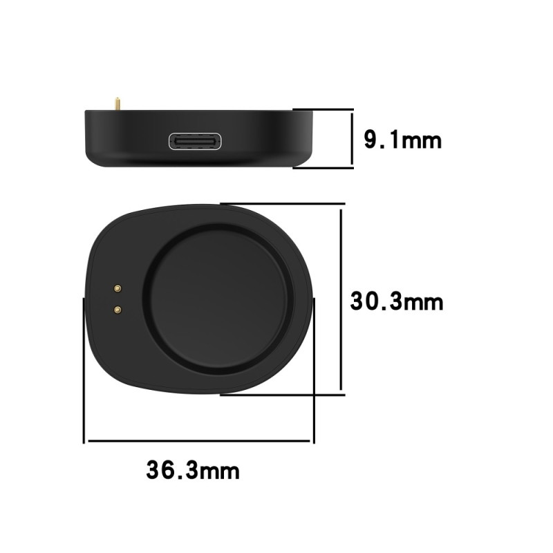 Laturi Huami Amazfit T-Rex 3 (A2322) / Balance (A2286)