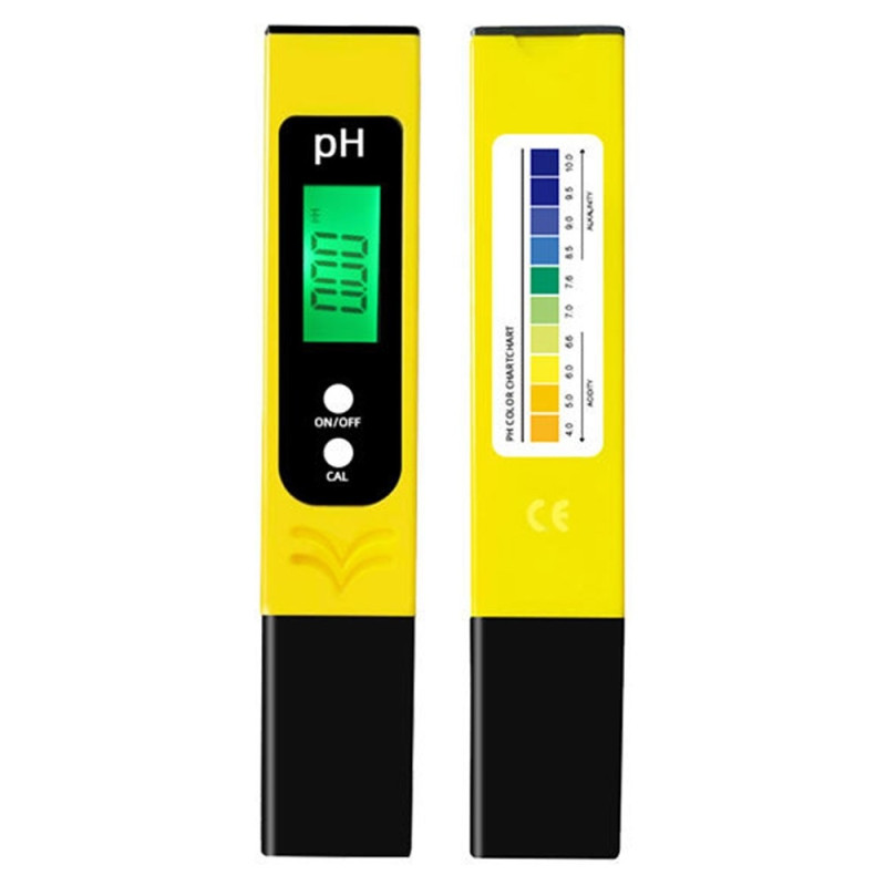 PH Meter Automatisk kalibrering Vandkvalitetstester Vandtestning