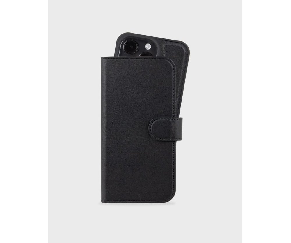 Holdit Fodral Skal Wallet Case Magnet Plus Black till iPhone 16 Pro Max