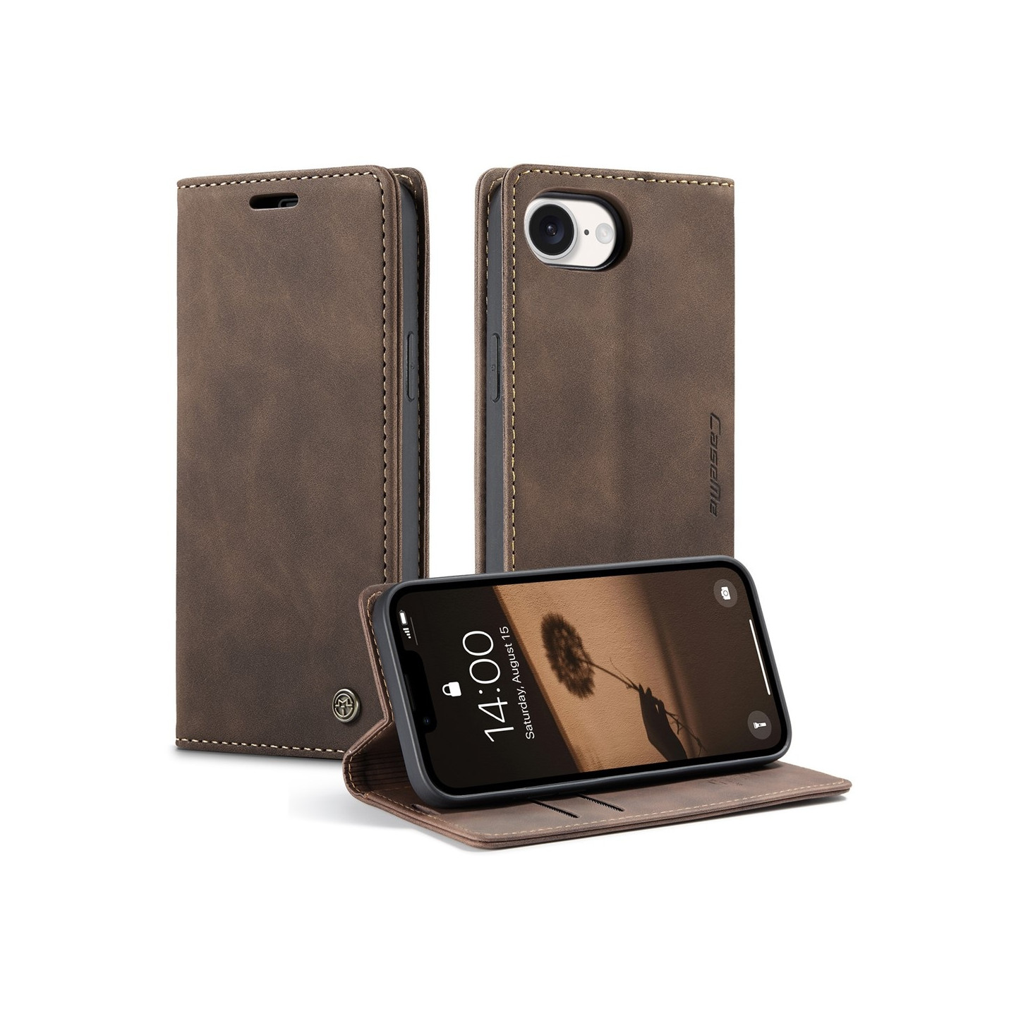 CASEME lommebokdeksel for iPhone 17e / 16e
