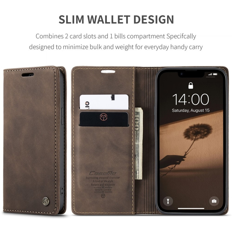 CASEME lommebokdeksel for iPhone 17e / 16e