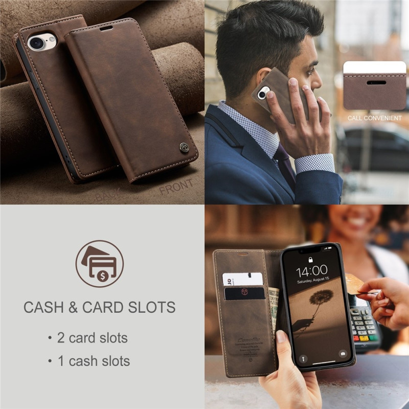 CASEME Phone Wallet Case For iPhone 17e / 16e