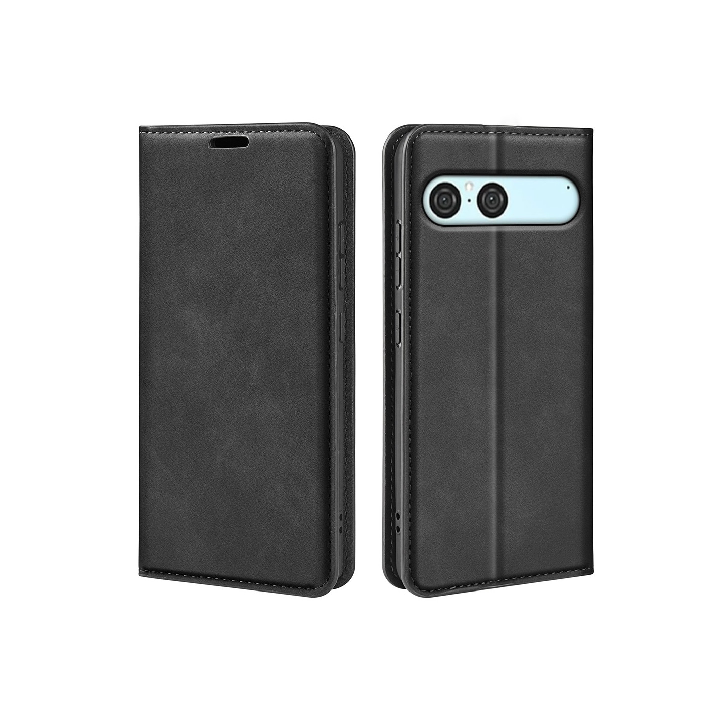 Skin Touch Leather Wallet Phone Case For Sony Xperia 10 VII