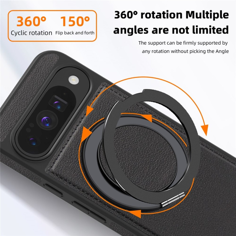 Magnetic Ring Kickstand Back Cover Case For Google Pixel 10 Pro / Pixel 10