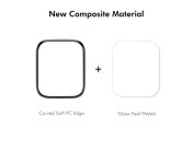 För A Watch Series 10 42mm Skärmskydd 3D Curved Clear Film - Transparent