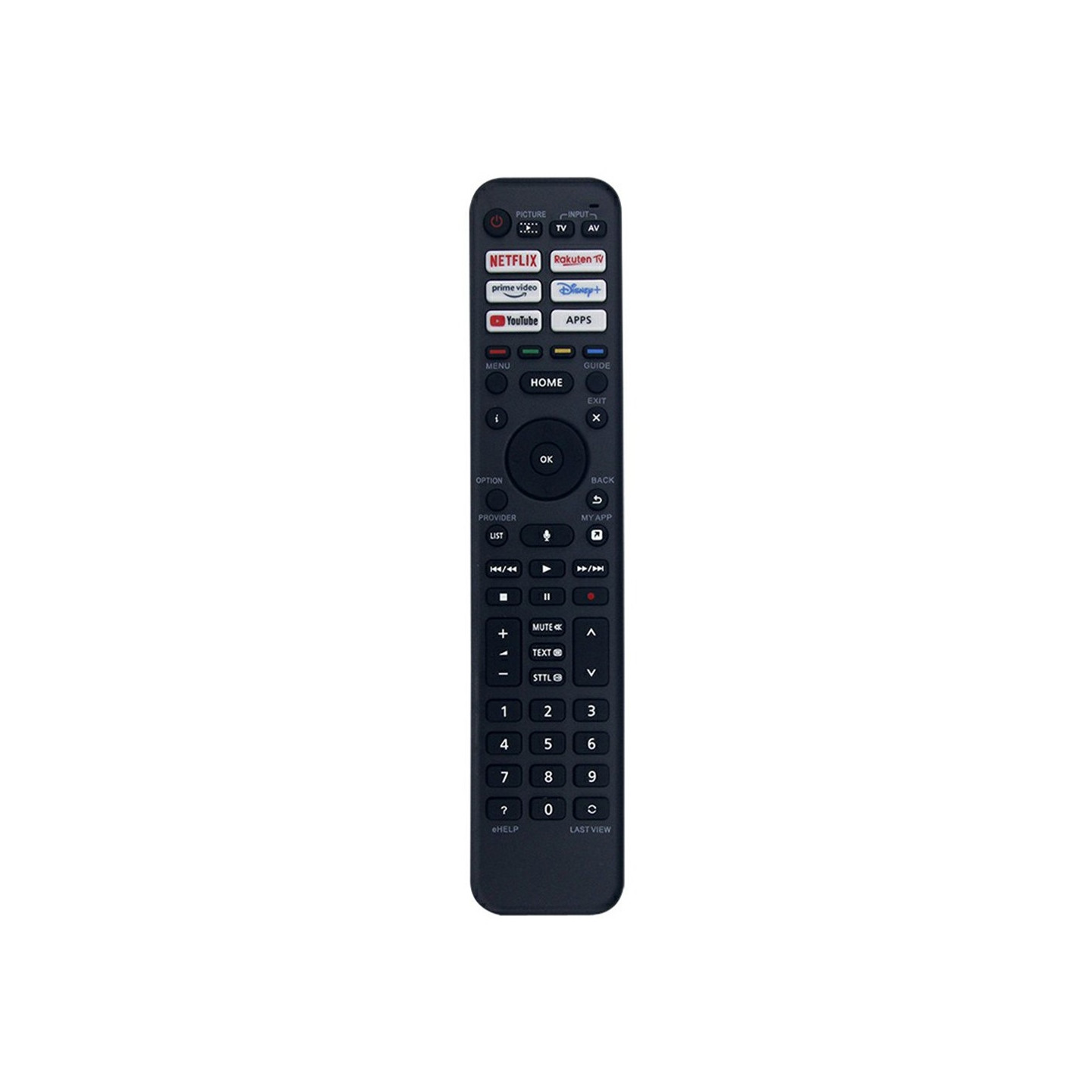 Udskiftning af fjernbetjening til N2QBYA000056 til Panasonic TV