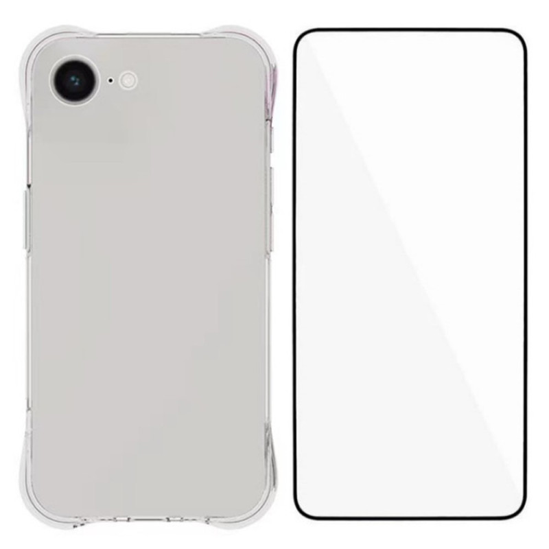 WANLONFENG puhelinkotelo ja näytönsuoja iPhone 17e / 16e -puhelimelle